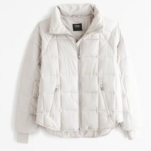 [SOLD] Abercrombie & Fitch- YPB Women's On The Go White Puffer Jacket